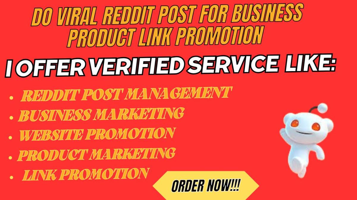 do viral reddit post for your business app website ecommerce product link