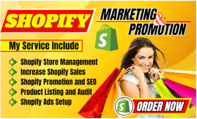 I will boost shopify sales, shopify dropshipping, shopify promotion and shopify ads