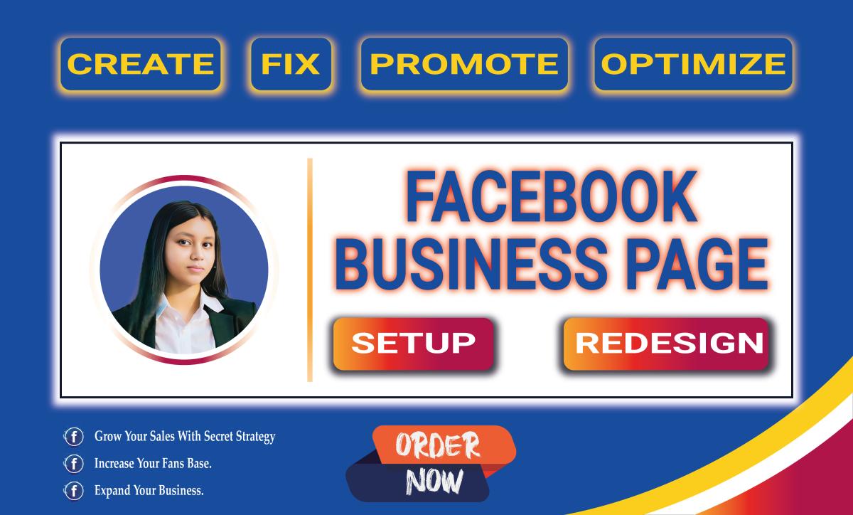 I will create expert Facebook business pages for your brand