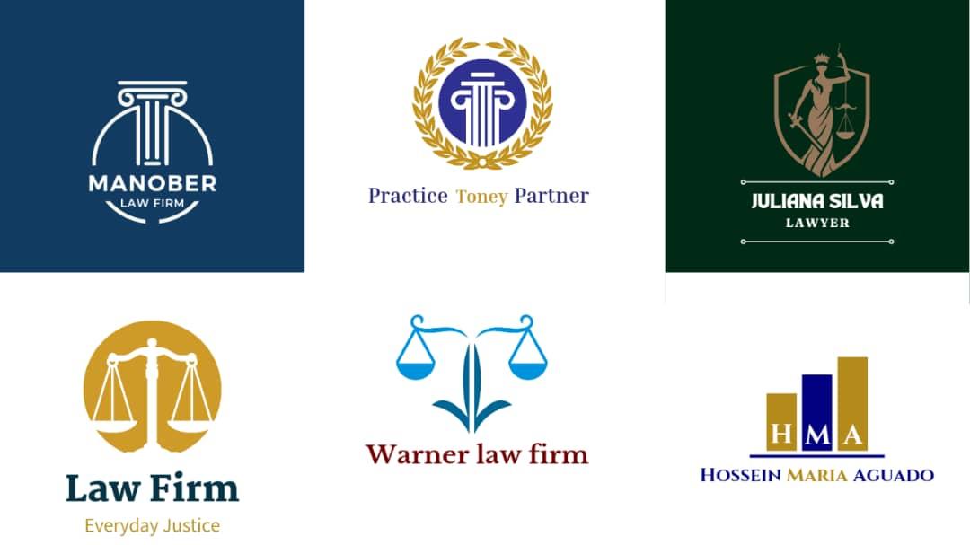 I will design a minimalist law firm logo