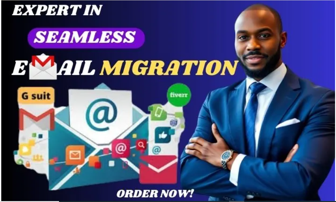 I will do email migration of your emails to microsoft 365 or google workspace