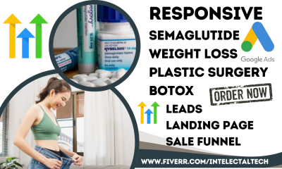 design gohighlevel semaglutide landing page ghl weight loss website botox funnel