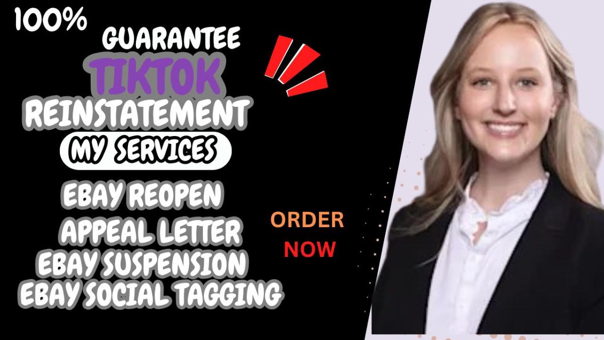 I will write an appeal for tiktok shop suspension and reinstatement