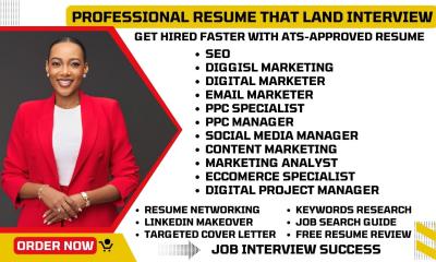 I will write a SEO specialist, content strategist, marketing analyst, email marketer