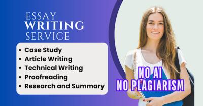 I Will Do Urgent Essay Writing As An Expert Essay Writer