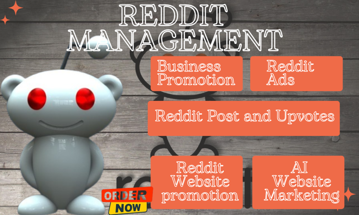 I Will Manage Reddit Posts for Your eCommerce, SaaS, AI App, Crypto, and Business Website