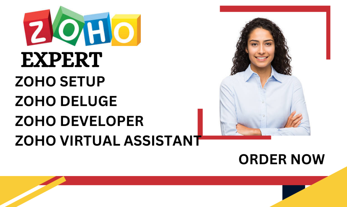 I Will Be Your Zoho Expert Setup Virtual Assistant and Zoho Developer