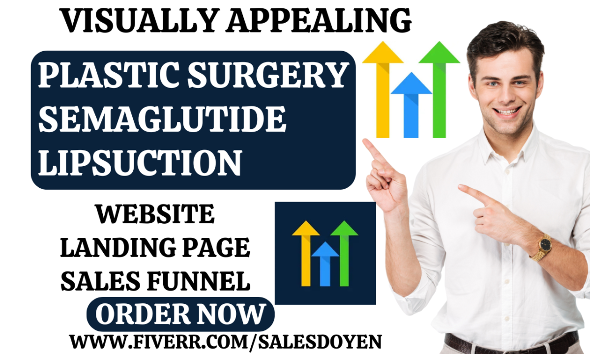 I Will Create a High-Converting GoHighLevel Plastic Surgery Landing Page for Botox and Semaglutide Services