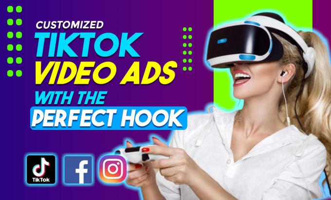 I will create tik tok video ads and facebook ads for dropshipping