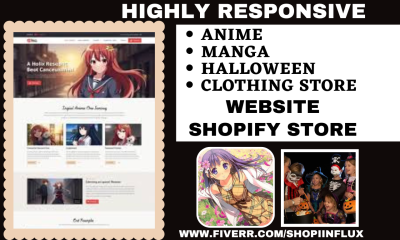 Design Your Perfect Anime Store & Manga Website on Shopify