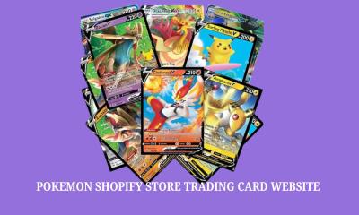 “Professional I will design profitable pokemon shopify store trading card websiteLogo Design Services”