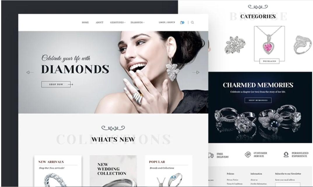 I Will Create a Jewelry Ecommerce Store Using Shopify