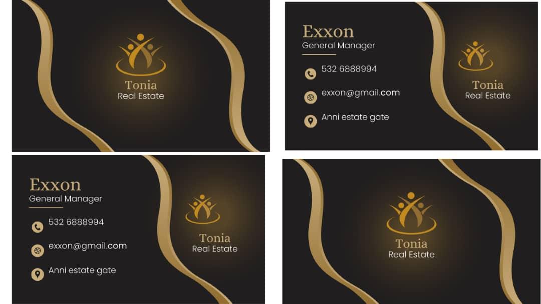 I will design minimalist business card logo in 12hours