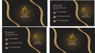 I will design minimalist business card logo in 12hours