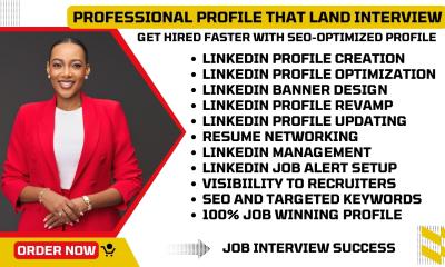 I Will Transform Your LinkedIn Profile Into a Powerful Career Magnet