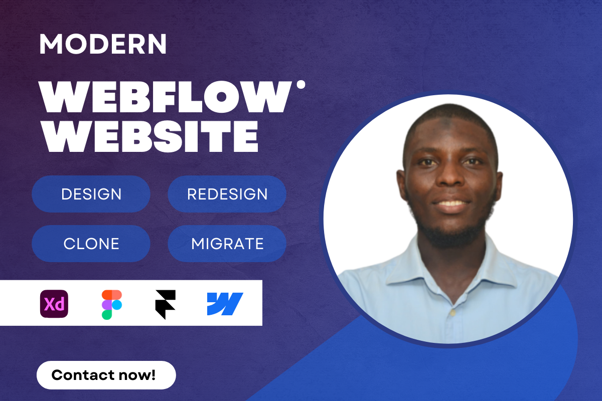 Build & Design a Responsive Webflow Website Redesign | Clone or Duplicate Webflow Website