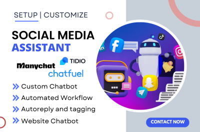 Create a Chatbot for Social Media Platforms and Websites Using ManyChat, Chatfuel, and Tidio