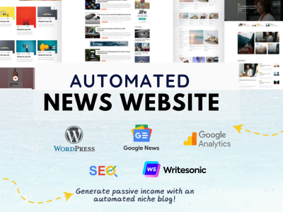 I Will Create an Automated Blog Website for Passive Income Using Ghost CMS and WordPress