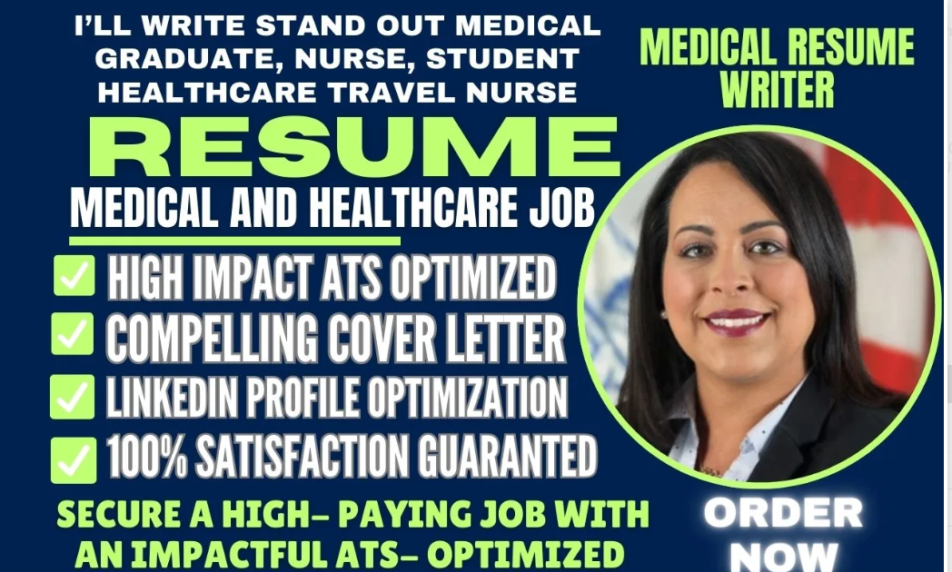 I Will Write a Standout Medical Resume for Graduate Nurses and Healthcare Travel Nurses