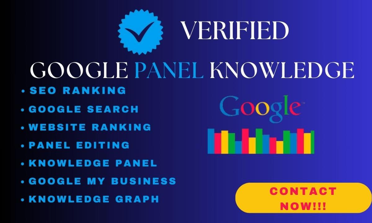 I Will Optimize Your Google Knowledge Panel for Maximum Visibility