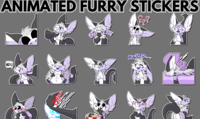 I Will Draw Furry, Animated, Crypto, and Telegram Stickers