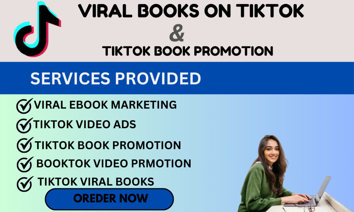 I Will Make Your Books Go Viral on TikTok – Book Promotion & Marketing