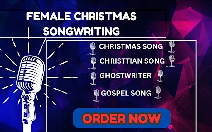 I Will Be Your Female Christmas Holiday Singer – Ghost Production Vocalist