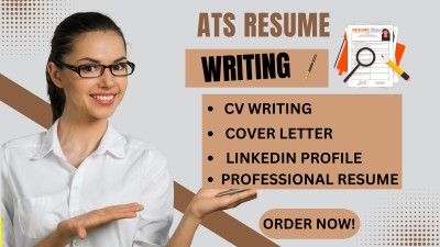 I Will Write a Professional ATS Resume, CV, Cover Letter, and LinkedIn Optimization for Your Job Search