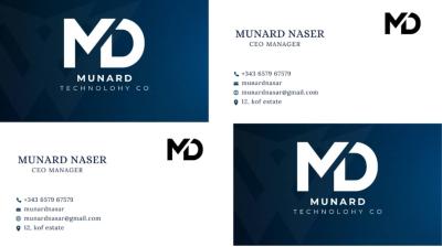 I Will Design Minimalist Business Card Logo in 12 Hours