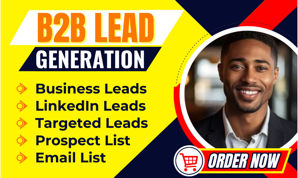 I Will Do Targeted B2B Lead Generation, LinkedIn Leads, Email List Building