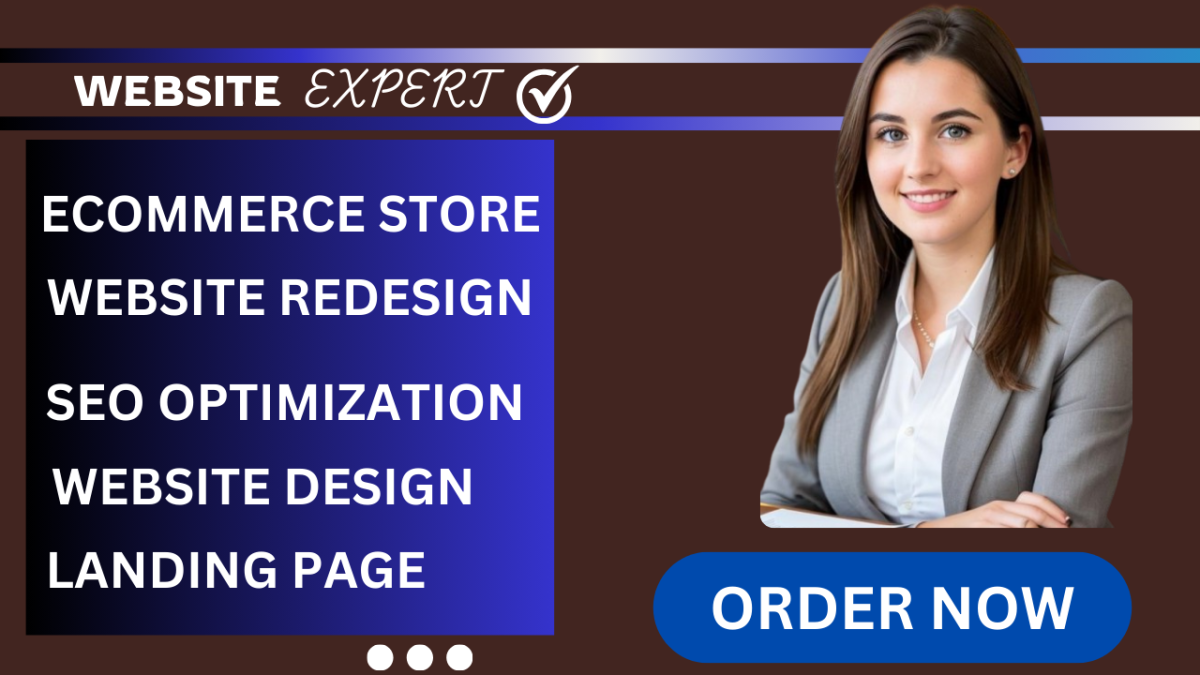 I Will Design and Redesign GoDaddy E-Commerce Websites and Office Cleaning Websites