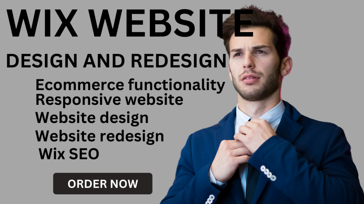 I Will Design and Redesign Your Business Wix Website