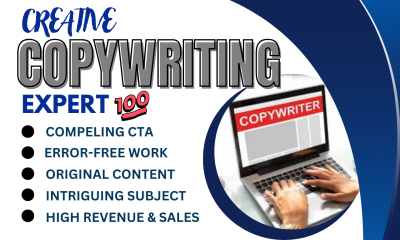 I Will Be Your Content Writer for Website Copywriting and Sales Copy