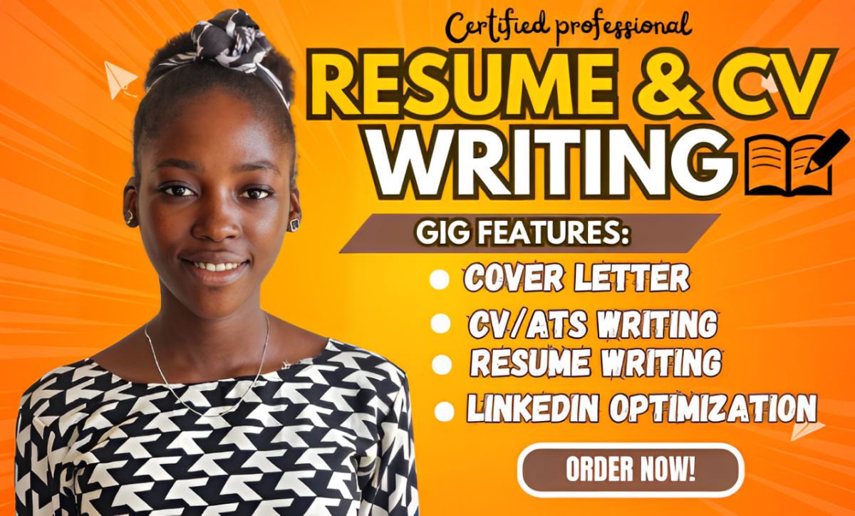 I Will Provide Resume Writing That Will Land Your Dream Job, Cover Letter, CV, LinkedIn