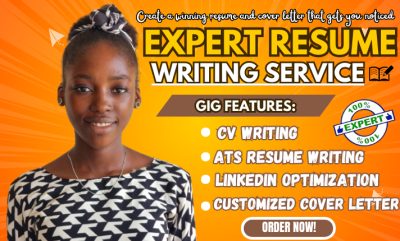 I Will Create a 24-Hour ATS-Optimized Federal Resume, CV, and Cover Letter Writing Service