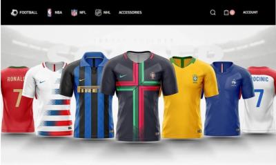 I Will Create an E-commerce Website for Football Jerseys, Sport Jerseys, and Golf Accessories