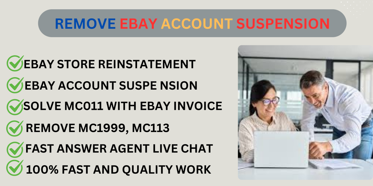 I Will Do eBay Account Reinstatement for Suspension MC011, MC172, MC999