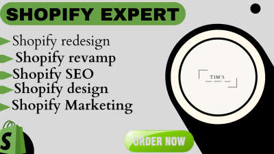 I will update edit shopify dropshipping store website design bug fix SEO marketing