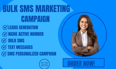 I Will Do Bulk SMS Message Marketing Campaign & Email Marketing Campaign