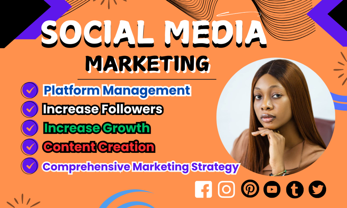 I Will Provide Monthly Social Media Management, Content Creation, and Post Scheduling