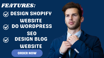 I Will Build a Responsive Shopify, WordPress, and SEO Blog Website