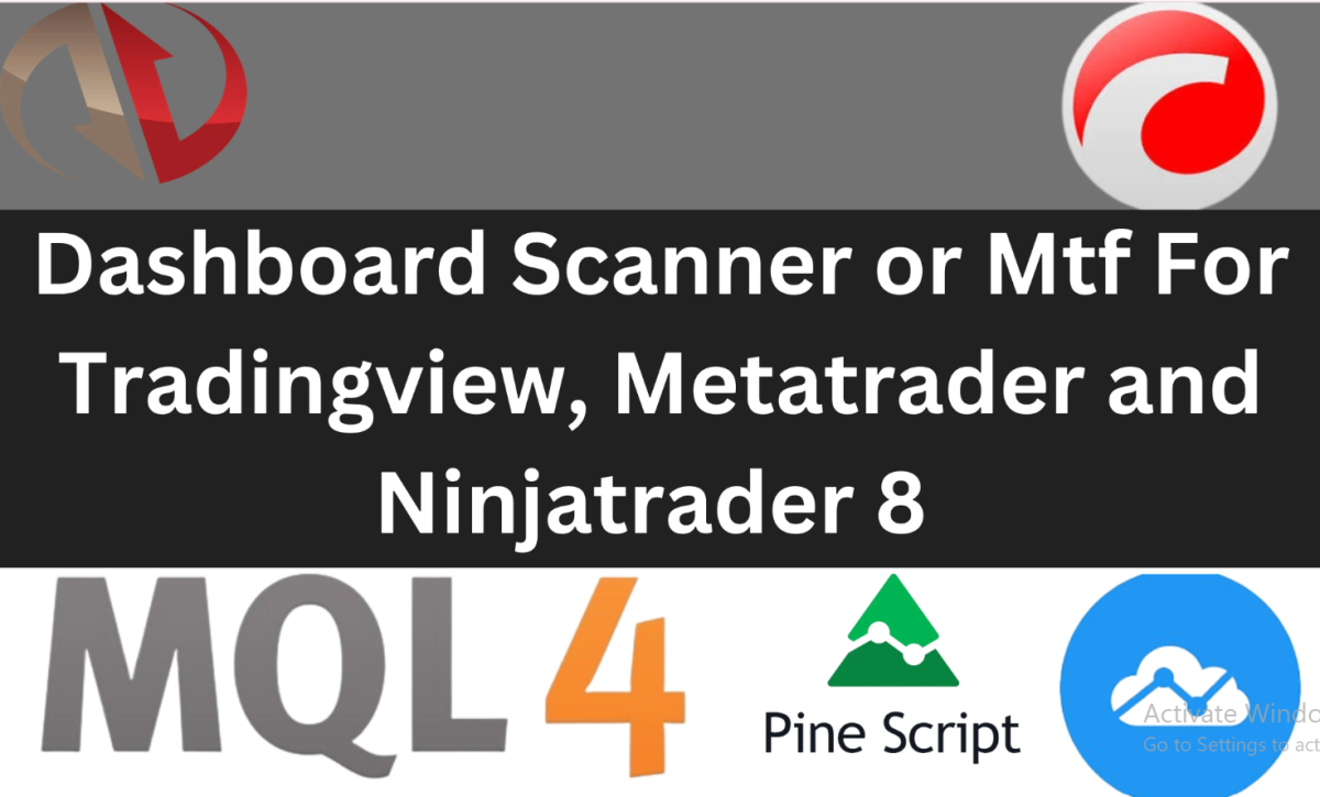 dashboard scanner or mtf for tradingview, metatrader and ninjatrader 8