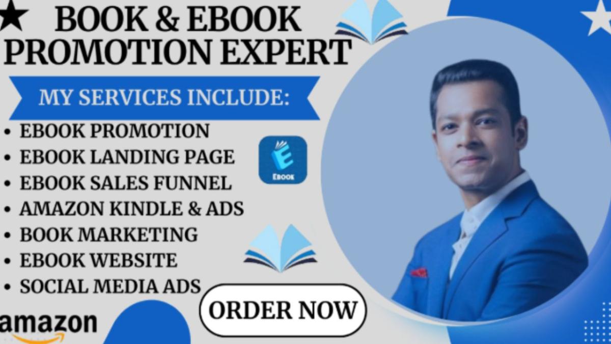 I Will Skyrocket Your Amazon Kindle Book with Viral Promotion, E-Book Advertising, and E-Book Marketing