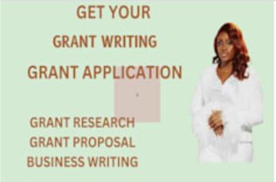 Write Your Grant Business Plan Proposal and Application