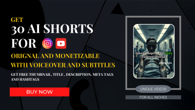 I Will Create Viral AI Shorts with Thumbnail and Tags