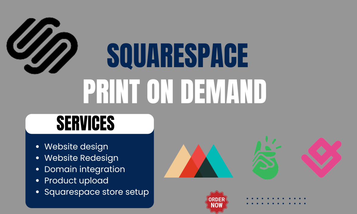 I Will Build Shopify POD Website and Squarespace Print on Demand Store