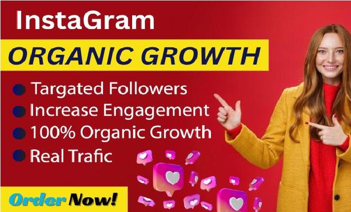 I will do instagram marketing or promotion for super fast organic growth