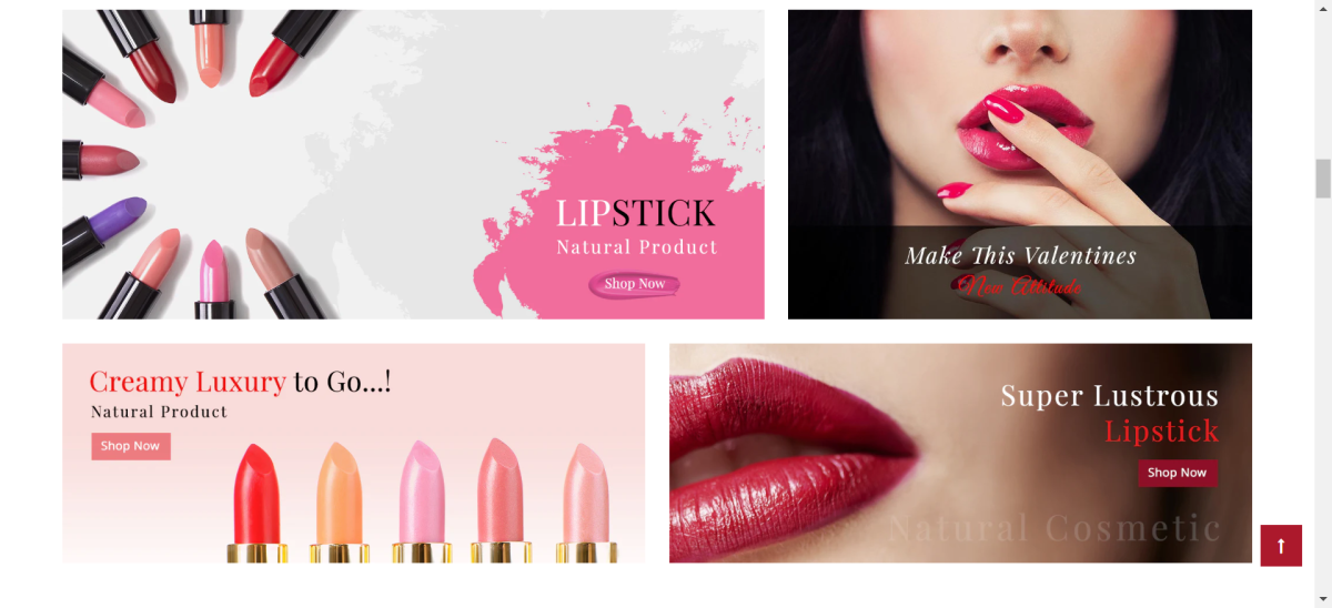 I Will Create a Lip Gloss, Lip Balm, and Lipstick Shopify Website