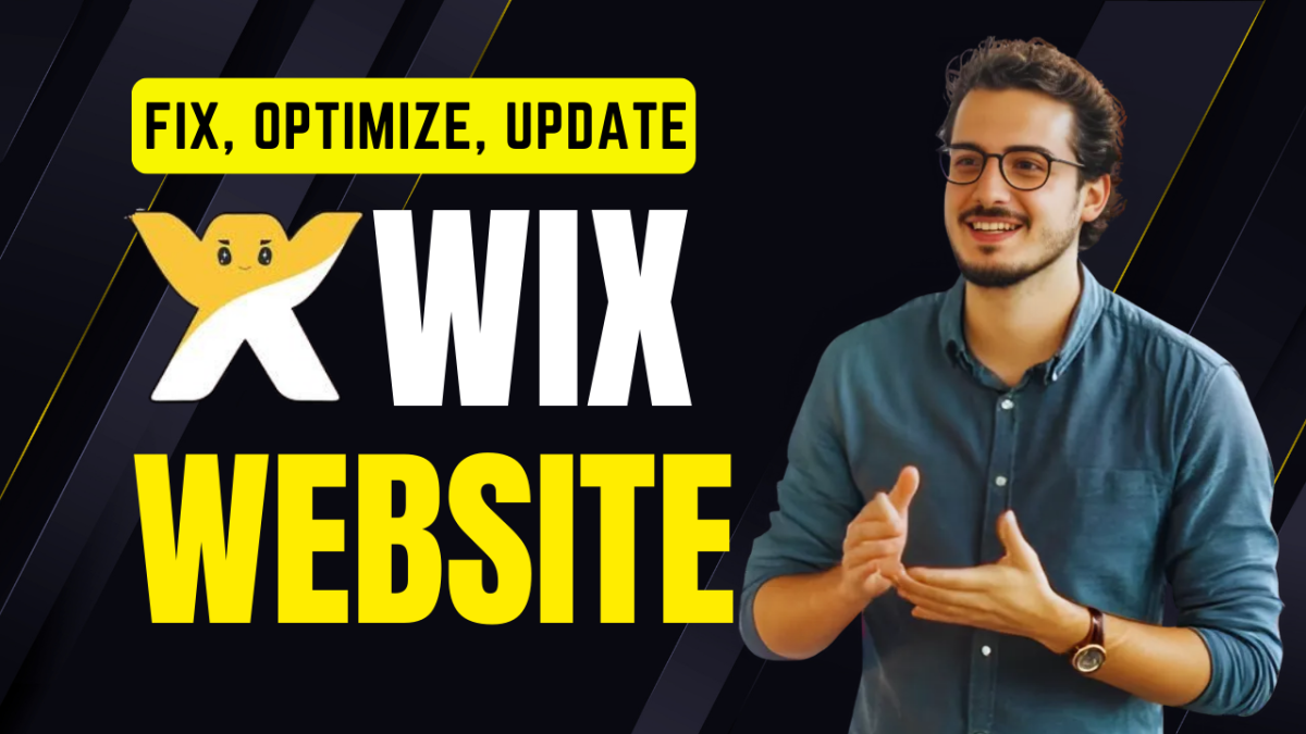 I Will Optimize Your Wix Design, Fix Wix Updates, and Create Mobile Responsive Wix Studio