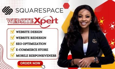 I Will Design Squarespace Website Redesign & Website Design